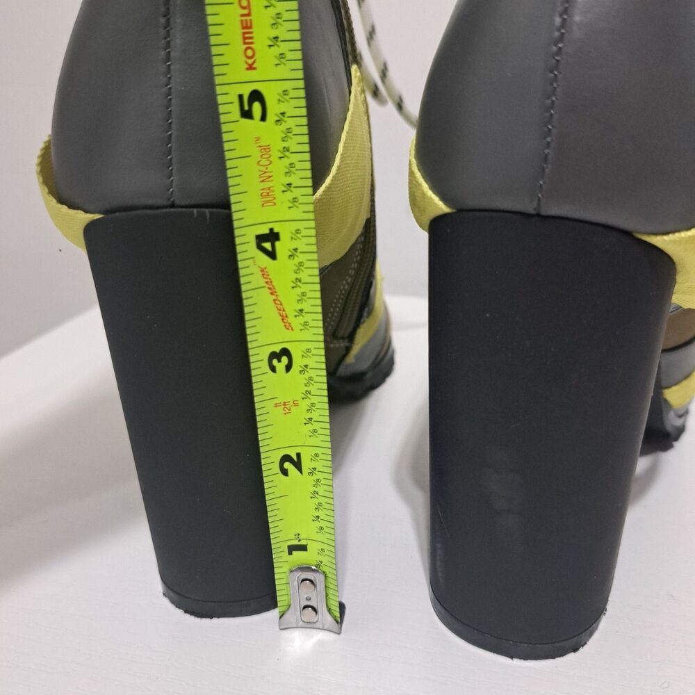 Steve Madden Ilusion Sporty Chic Athleisure Block Heel Ankle Boots Multi Sz 10 - Picture 6 of 13